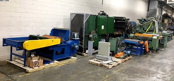 AUTOMATEX / DILO Pilot Scale Needle Line, ~750mm working width.